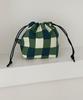 Sogonsogon Breeze Olive String Pouch W