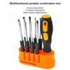 8-in-1 Mini Screwdriver Set Multi-Functional Interchangeable Phillips Flathead Bits Portable Aluminum Alloy Tool