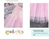 Girls' Pink Sequin Flutter Sleeve Mermaid Dress - Summer Party Princess Gown