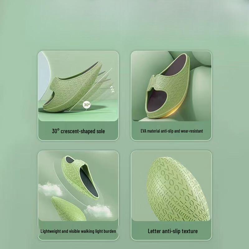 WEZHO Schaukel-Gleichgewichts-Hausschuhe