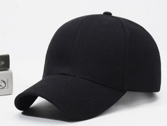 Adjustable Women Men Baseball Cap Soft Cotton Soild Color Snapback Hat Outdoor Casual Sports Hip Hop Bonnet Summer Sun Visors