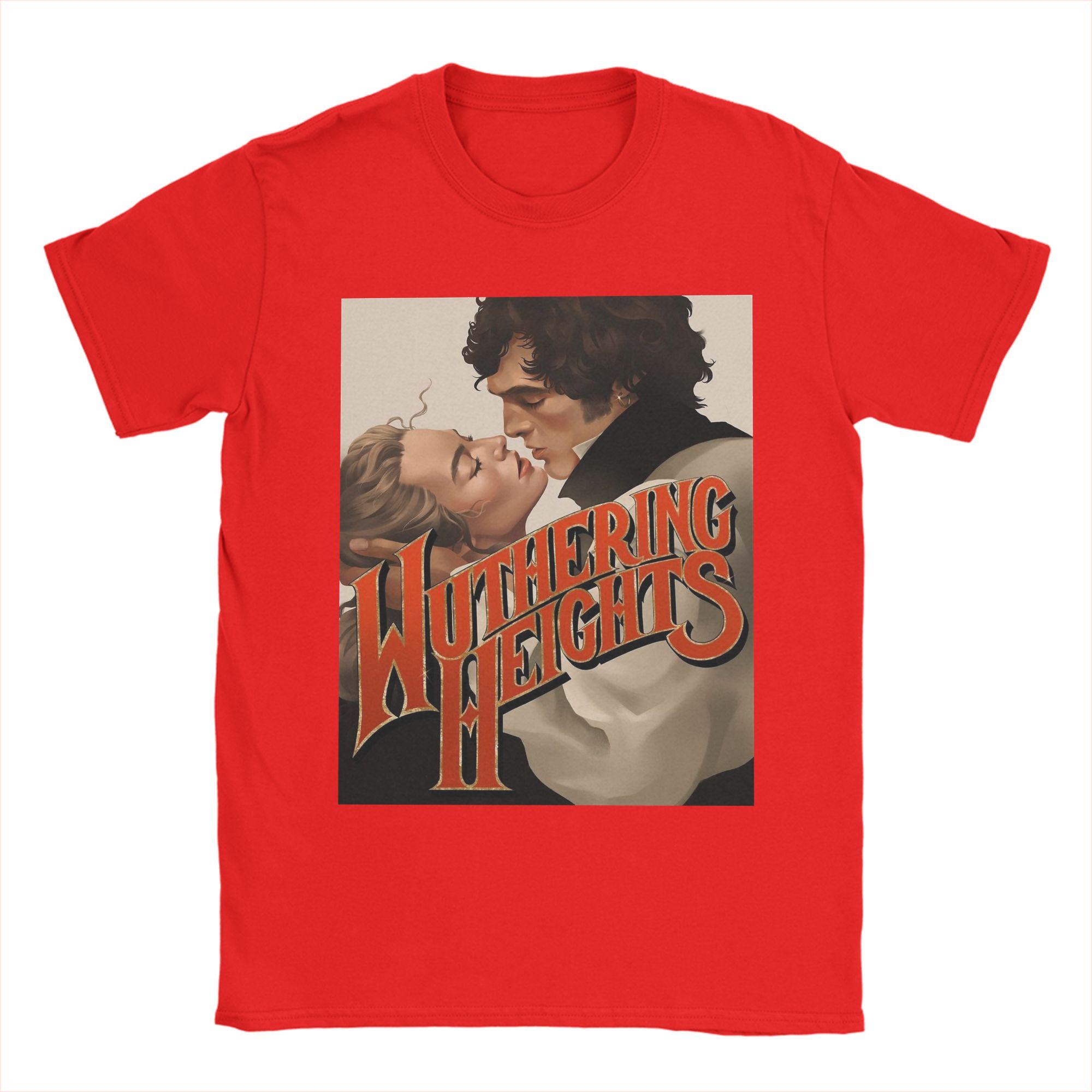 

Oversized TShirt Summer Wuthering Heights Movie Hippie T Shirts Cotton Tshirt for Men Y2K Funny Plus Size Short Sleeve Clothing S