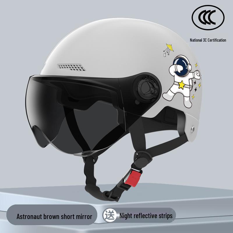 Universal Electric Motorcycle Helmet: Sun Protection, All-Season Safety for Men & Women