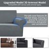 Stretch Couch Covers 1/1/1/1Seater Cushion Couch Jacquard Sofa Slipcovers Washable Sofa Covers Furniture Protector for Kids Pets