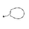 L’OMBRILLANT Black Bead Bracelet (2COL)