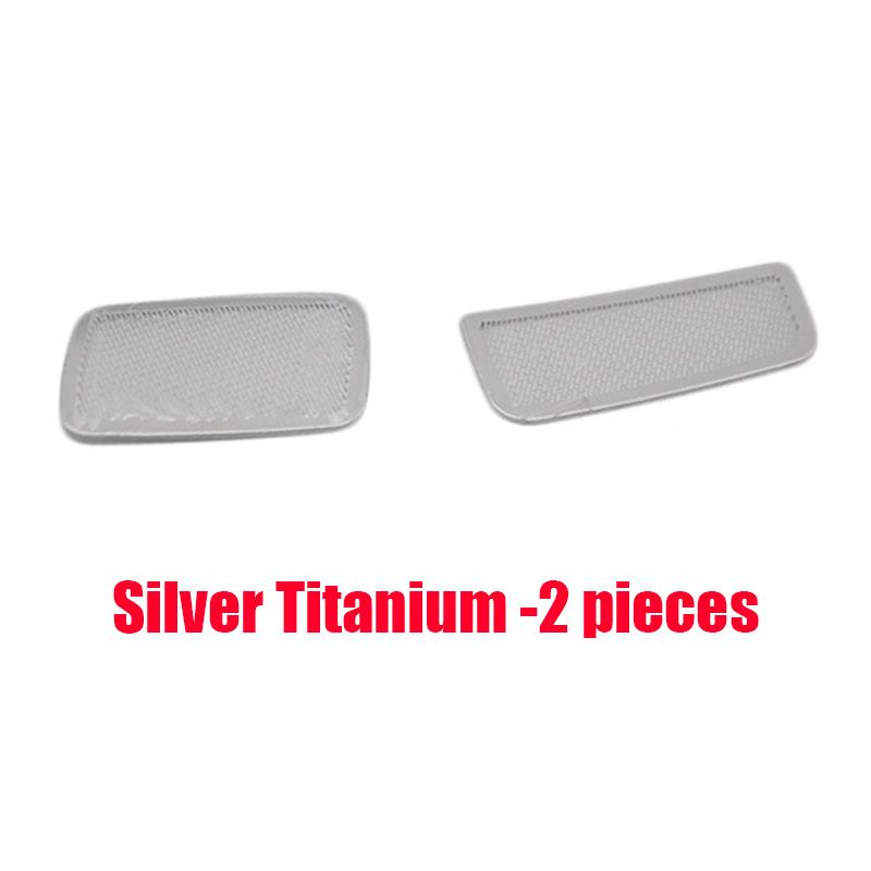 For Hyundai Santa Fe MX5 2024 Stainless Steel Material for the Horn Cover of the Air Outlet On the Dashboard Front Panel