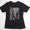 Luke Bryan Kick The Dust Up Tour T-Shirt Mens Sz L Short Sleeve Graphic Black