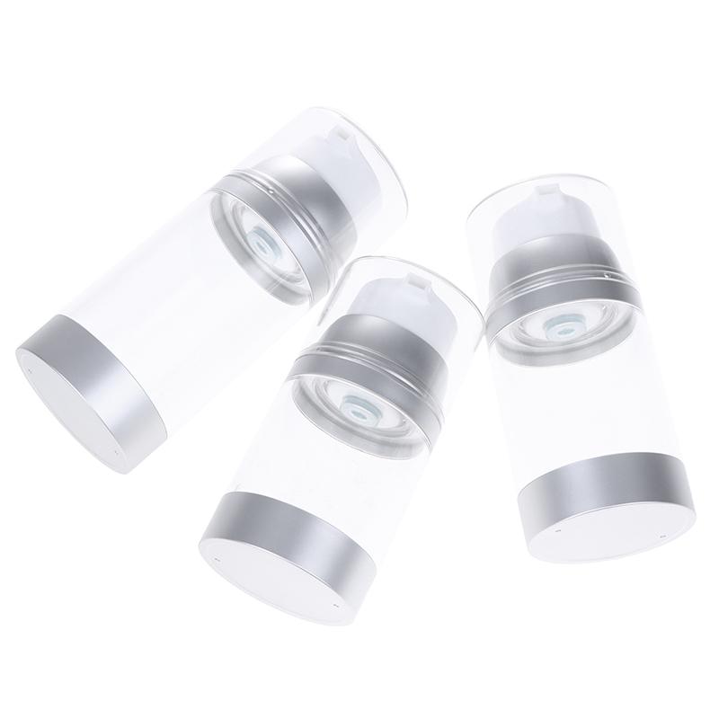 100/120/150Ml Press-On Empty Airless Pump Jar Refillable Cream Lotion Vacuum Bottle Portable Travel Container Sub-Bottle