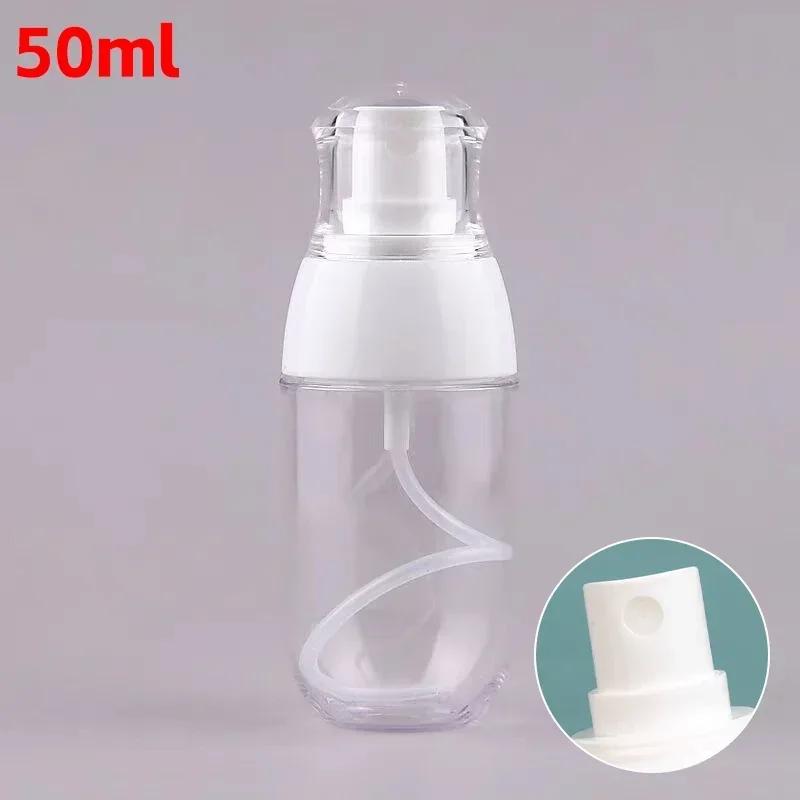 

1-2pcs Portable Plastic Pump Bottle Safety Empty Spray Cosmetic Tool Refillable Lotion Split Bottles Cream Shampoo Travel Bottle