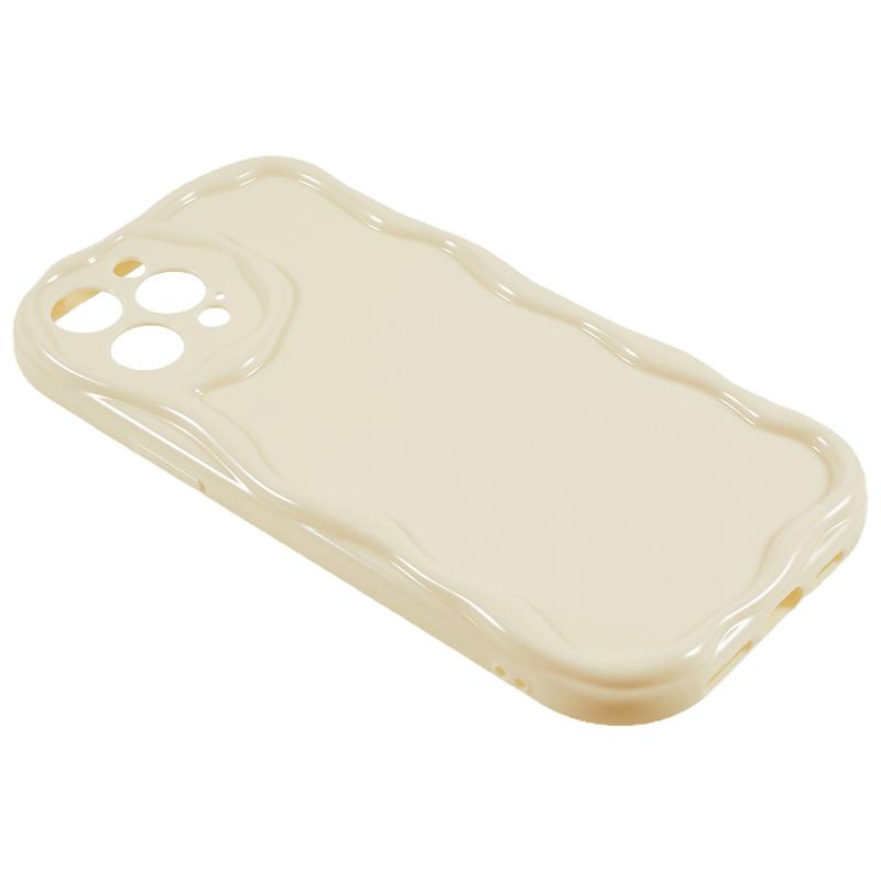 For iPhone 13 Wave Design Soft TPU Mobile Case Anti-drop Protective Cover
