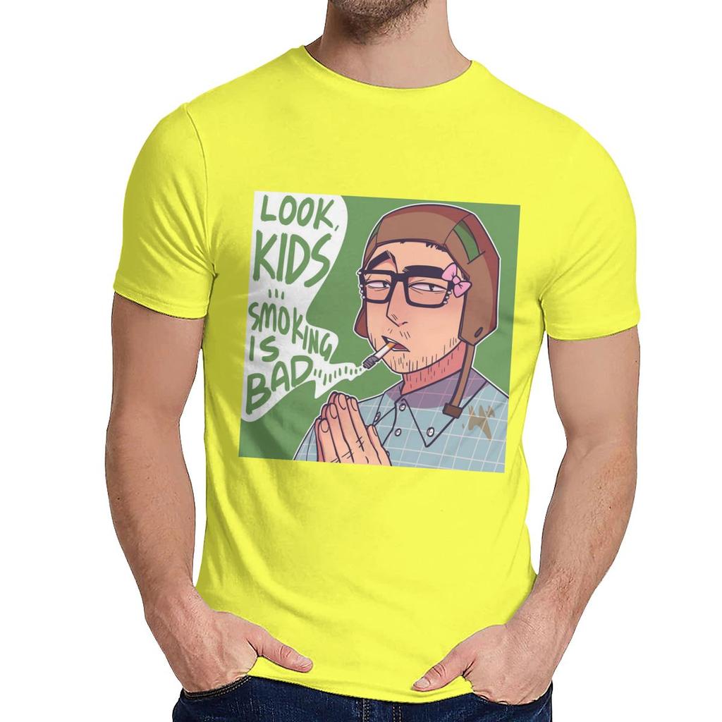 Crewneck Filthy Frank Smoking Tee Shirt Vintage Male Cotton T Shirt Plus Size