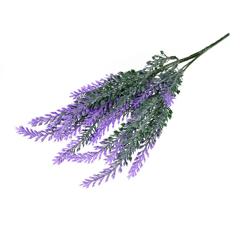 

3/6Pcs Lavender Artificial Flower Bouquet Fake Flower for Home Room Decor Party Garden DIY Wedding Decor Outdoor Plant Accessory 3Pcs фиолетовый