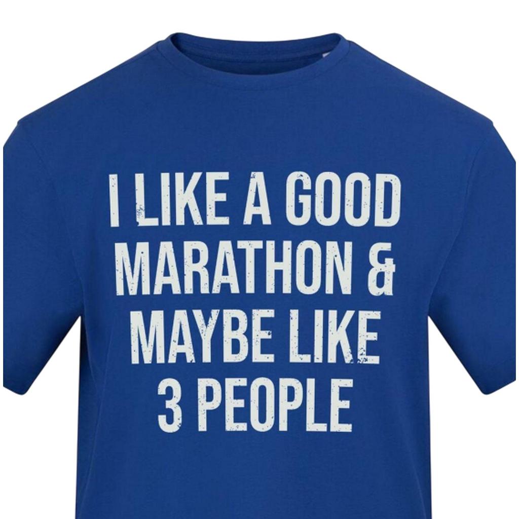 AWD Unisex Adult I Like A Good Marathon T-Shirt