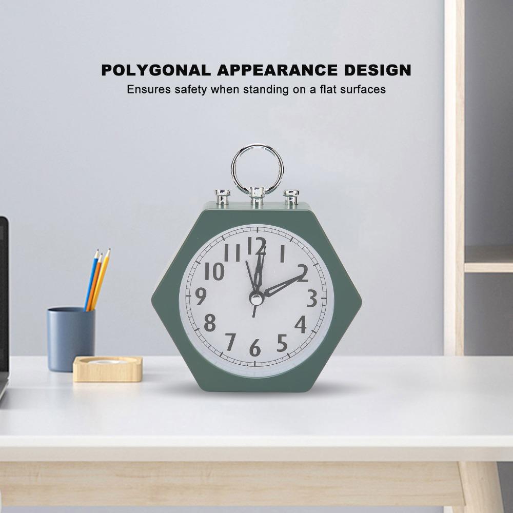 Battery Powered Portable Alarm Clock Clear Display Digital Alarm Clock  Home Decoration