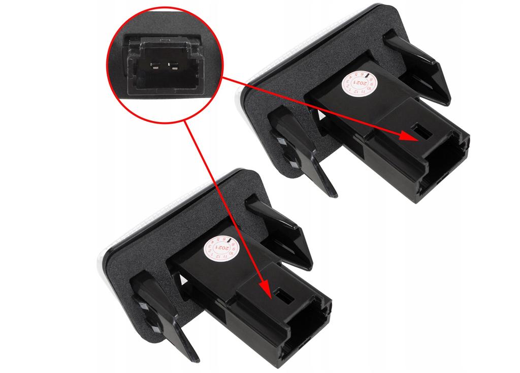 Led Licence Plate Light Kit, Autotune, For Toyota Auris E15 Fl (After Facelift), Toyota Auris Kombi, Toyota Avensis, Toyota Camry, Toyota Corolla E16,