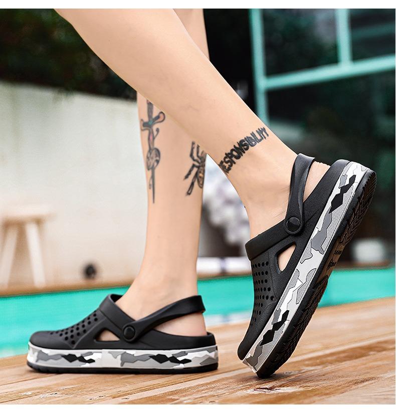Fashion Summer New Anti Slip Trendy Sandals and Sandals for Outwear Men Summer Sandals