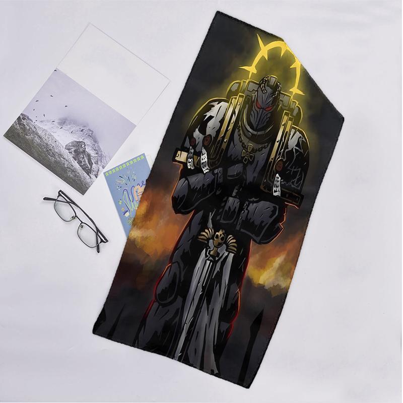 Warhammer Mode Strandtuch: Ideal für Sommerabenteuer Weich, saugfähig und schnell trocknend geeignet zum Schwimmen und Baden