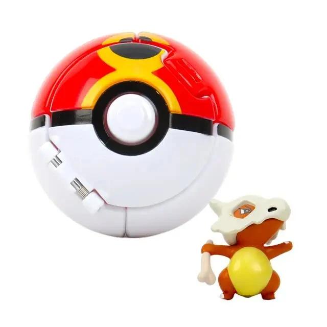 Pokemon Elfball Figur Pikachu Glurak Turtok Mewtu Pocket Monster Variante Pokeball Verformbare Spielzeuge Actionmodell Geschenk