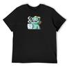 Tired Murloc Needs Coffee T-Shirt Vintage Anime Shirt Oversizeds Hippie Clothes Mens Vintage T Shirts