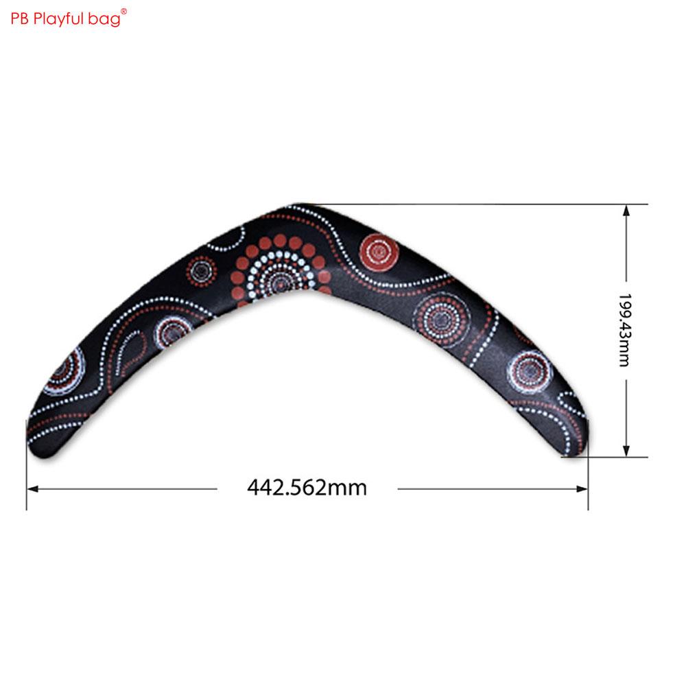 Professional EVA Outdoor Flight Boomerang Adult Child Outdoor Sports Game Toy Soft Safety Boomerang AC164 6