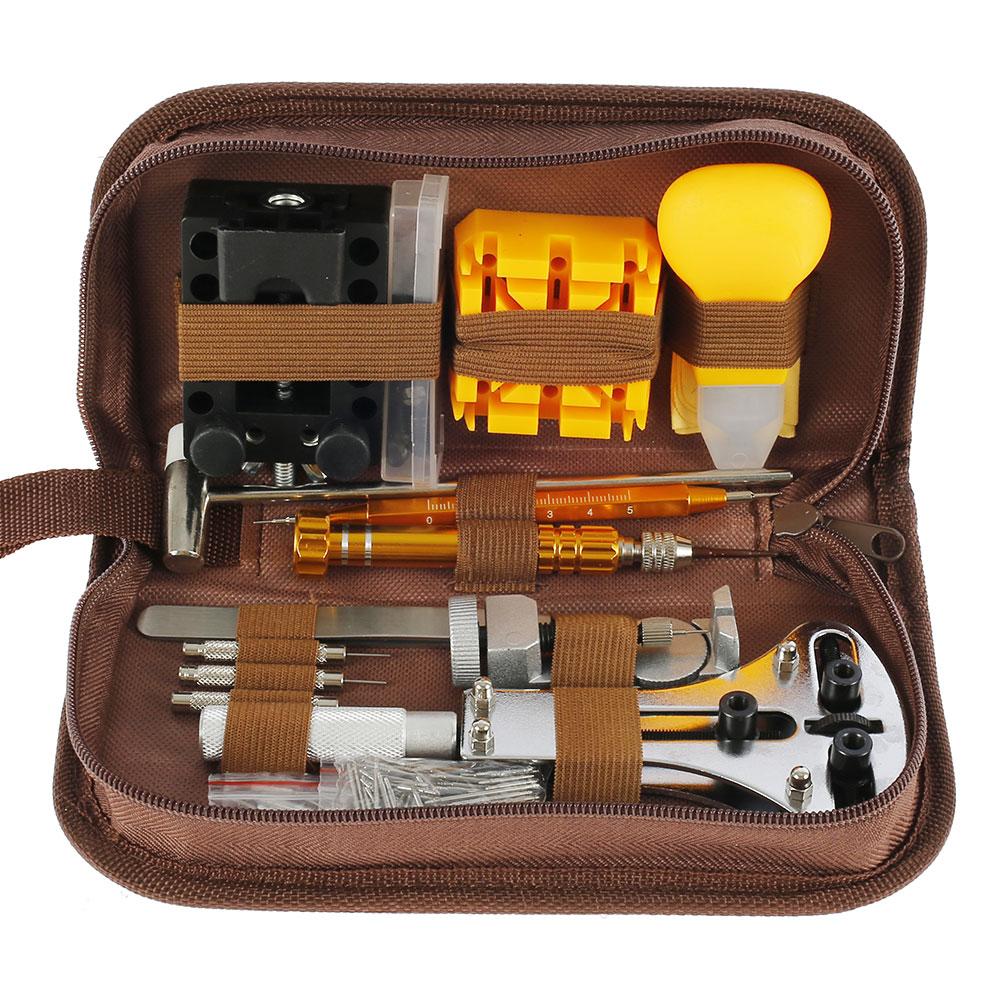 149pcs Watch Repair Tool Kit Watch Link Pin Remover Case Opener Clock Pry Knife Screwdriver Watchmaker Band Link Accessory 2025