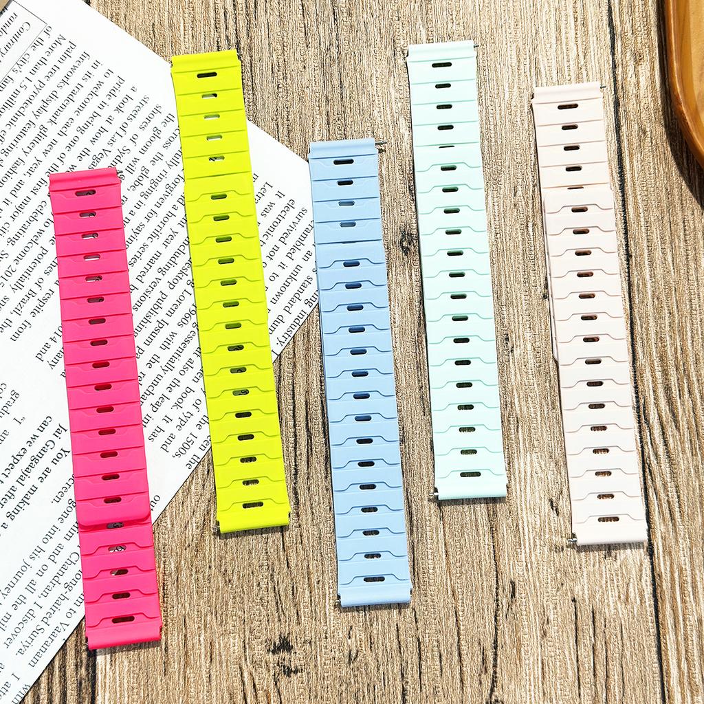 18mm 20mm 22mm Silicone Strap for Huawei Watch GT5/4 6pro For Garmin Forerunner Magnetic Band for Samsung Galaxy Watch 7 6 5 4