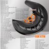Motorcycle 22mm 26mm Brake Cover Front Brake Disc Guard For KTM 125 150 200 250 300 350 450 500 EXC EXC-F EXC EXC-F 2016-2023