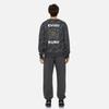 Evisu AW23 All Over Logo Print Oversized Sweatshirt Men sweatshirt Dark-Gray 2EAGNM3SW5158RXFL
