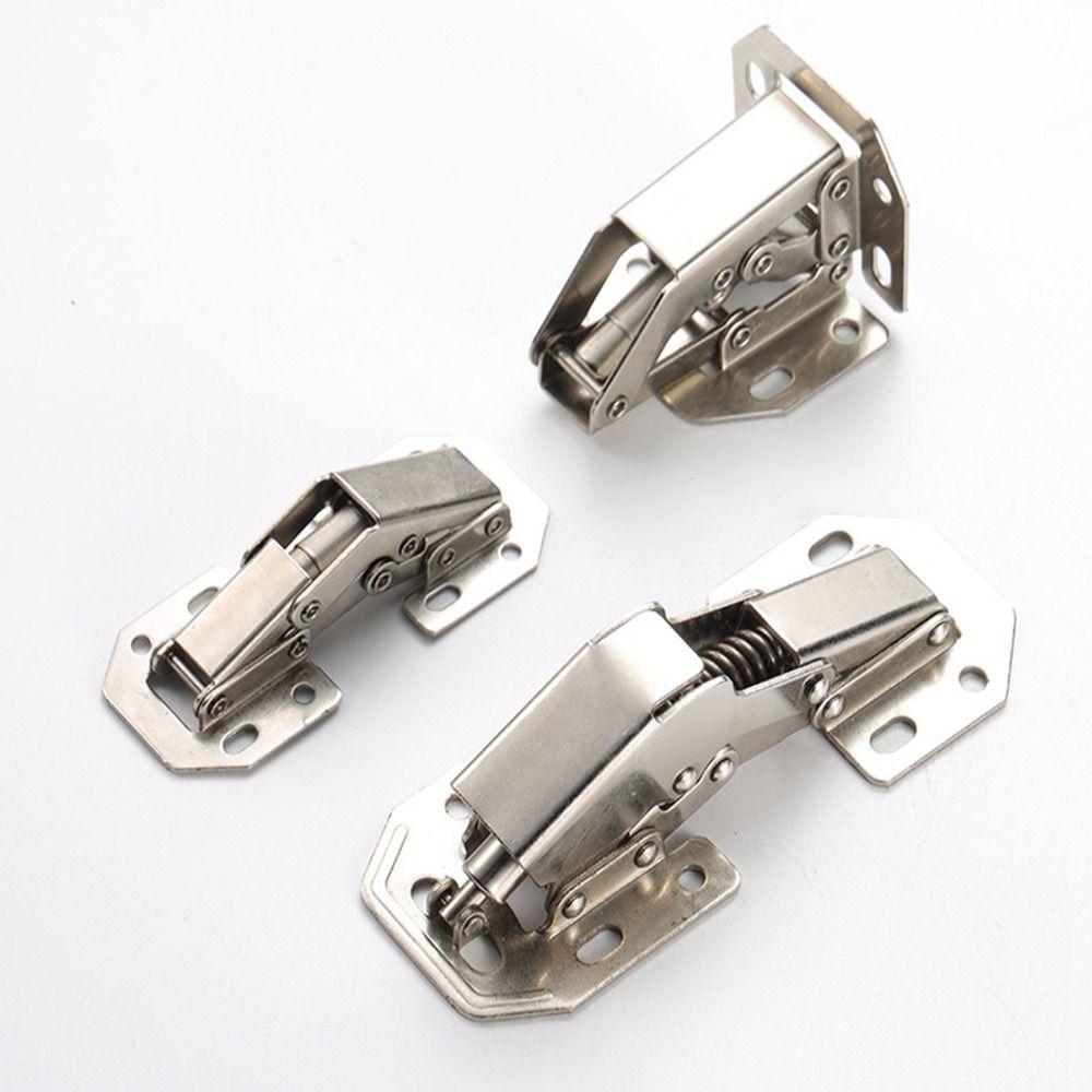 Hydraulic Door Hydraulic Hinges No Punching Door Concealed Hinges New Damper Buffer  Cabinet Door