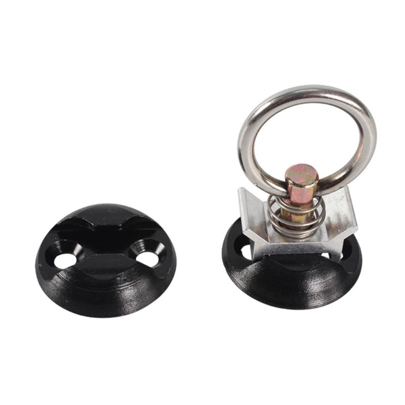 Quick Disconnect Track for Enclosed Cargo Trailer Truck Tie Down Trailer Accessories Metal Tie Down Rings
