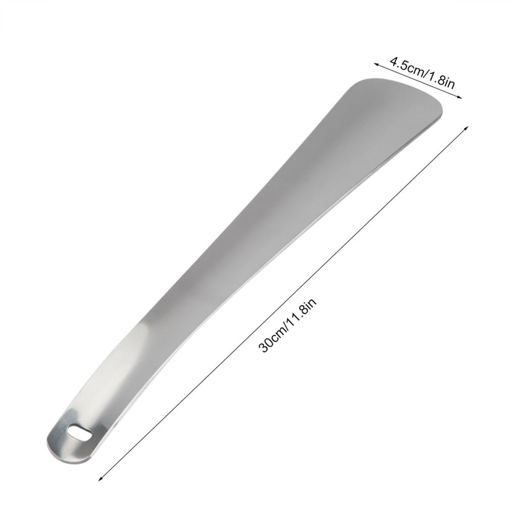 Professional Stainless Steel Shoehorn Handle Shoe Horn for Seniors Elderly Metal Shoehorn Boot Shoehorn