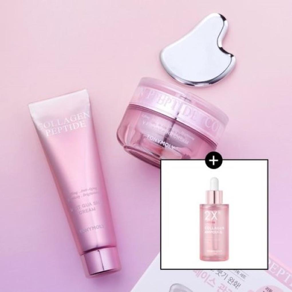 

Collagen Peptide V-Fit Guasha Cream Planning Set (Main Product 50ml + Guasha + Refill 50ml) + Collagen Ampoule