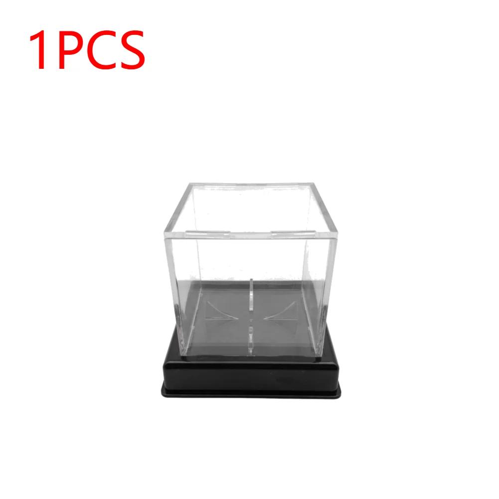 Clear Baseball Box Display Acrylic Transparent Baseball Organizer Case Dustproof UV Protection Perfit For Memorable Collection