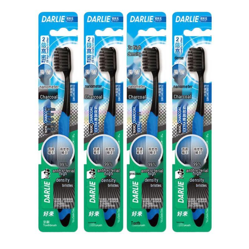 

Darlie Charcoal Clean Soft Toothbrush (4-Pack)