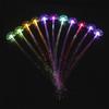 5X Random Color Glowing Hair Light Butterfly Women's Kit Cute Ornaments Clip Human Accessories Fiber Children's Flash Lights Led