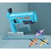 Ejection Aircraft Shooting Game Outdoor Parent-child Sports Toy Boy Gifts Shooting Aircraft Set Plastic Airplane Toys for Kids