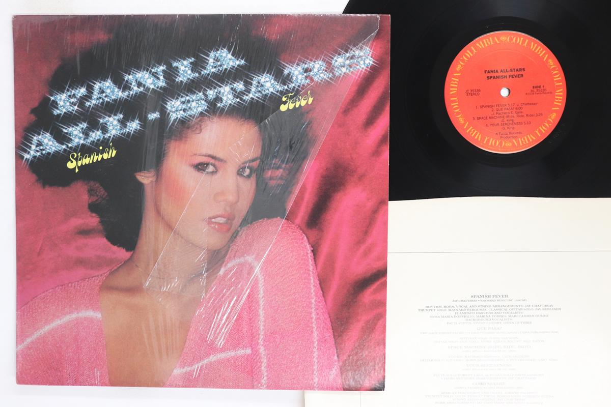 LP Record FANIA ALL STARS  Spanish Fever JC35336 COLUMBIA 1978 US Latin Used