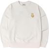 MLB Heart 24FW Sweatshirt Unisex Cream 3AMTH9144-50CRS