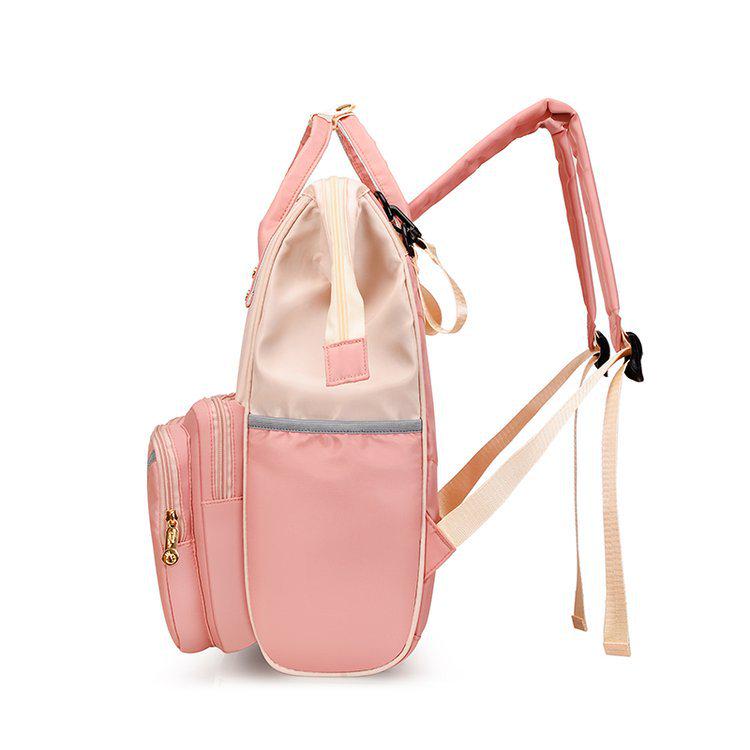 2026 Spacious Lightweight Mom & Baby Diaper Bag with Milk Storage and Double Shoulder Straps