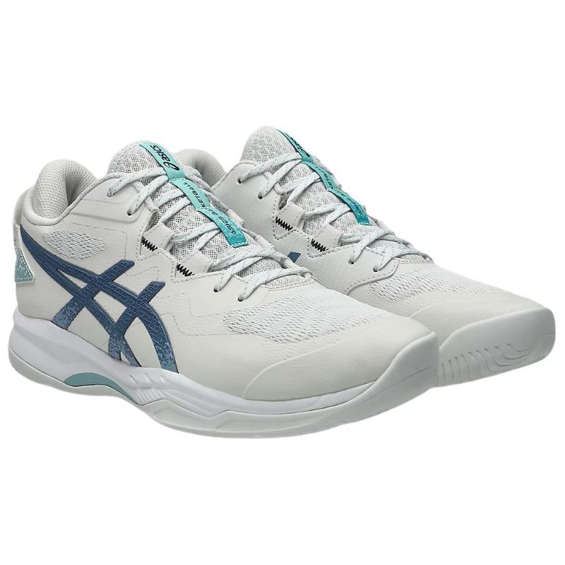 Asics GEL-FASTBLAZE Men's Low-Top Basketball Shoes Light Beige Blue 1063A087-105