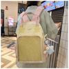 College Ins Cute All-matching Schoolbag Female Japanese Students Large-capacity Backpack Transparent PVC Star Pain Bag