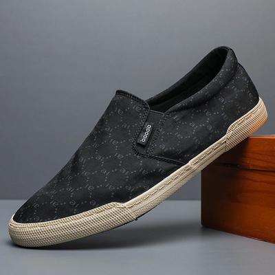 Modne męskie buty płócienne Oddychające Lekkie Wygodne Buty Męskie Letnie Męskie Codzienne Lazy Płaskie Buty BD24022