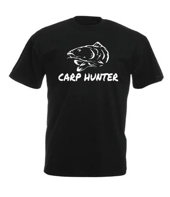 KARPFENJÄGER SÜSSWASSERANGELN FISCHEREIMOTIV Herren Damen Kinder T-Shirt