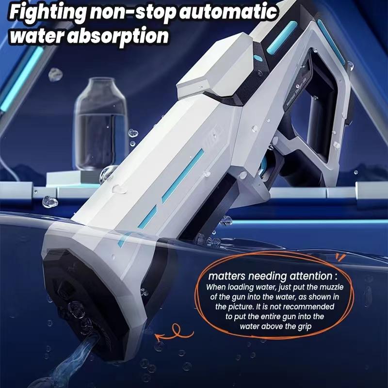 Non-Toxic New Automatic Summer Electric Toy Water Gun Induction Water Absorbing Hightech Spray Pool Outdoor Beach Water Fight Toy For Kid