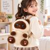 Big Eyes Stuffed Animal Backpack Soft Kitten Plush Doll New Cat Plush Backpack  for Children
