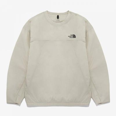 Nm5mq54b Men S Felix Heat Crewneck   White Sand