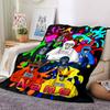 Customiz Name Personality Gorilla Tag Blanket Soft &Warm Sofa Office Bed Travel Lunch Break Blanket, Gift Suitable All Seasons