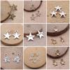 Mini Tiny Star Charms Pendant For Bracelet Necklace Jewelry Making Craft Findings