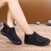 Winter Damenschuhe - Wasserdichte Kurze Baumwollschuhe Wollgefütterte Warme Freizeitschuhe Dicke und Rutschfeste Schuhe