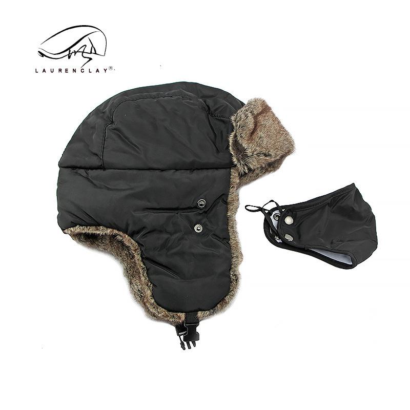 Northeast Hat Men's Winter Ear Protection Warm Lei Feng Hat Windproof Snow Cycling Hat Mask Snow Hat Female Tide